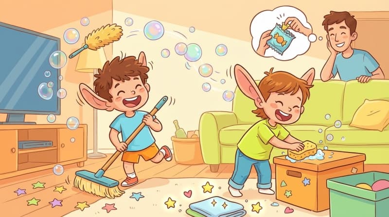 Does Your Child "Play Deaf" During Chores? The Ultimate Cure