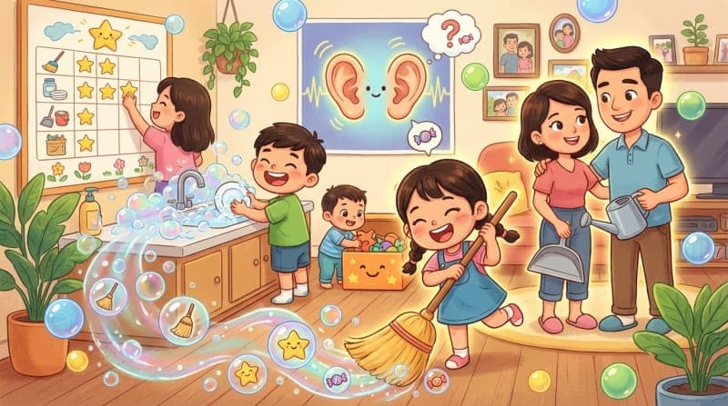 Why Your Child "Fakes Deafness" When Doing Chores and How to Handle It Effectively