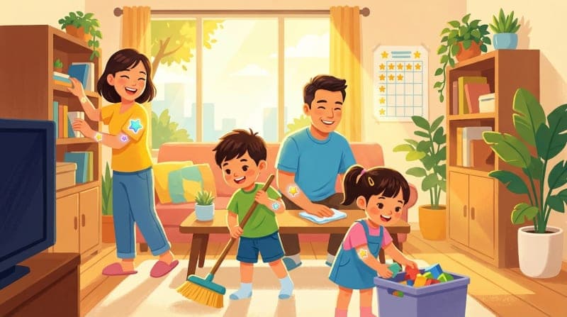 Age-Appropriate Chores for Kids: Independent Children, Relaxed Parents