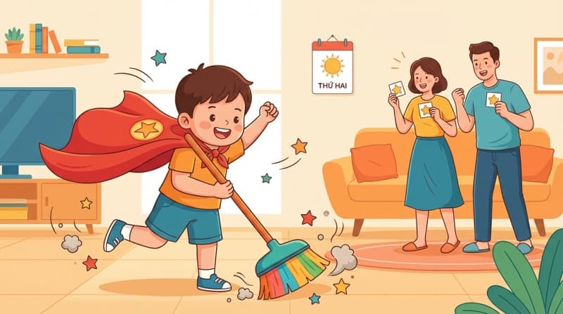 The Ultimate Trick for Self-Disciplined Kids and Stress-Free Mornings for Parents