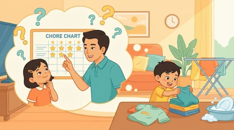 Your Child Did the Chores But It's Not "Clean": Fix It or Let It Go?