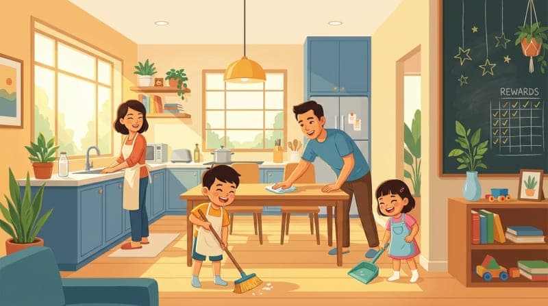 Age-Appropriate Kitchen Chore Ideas: Independent Kids, Relaxed Mom