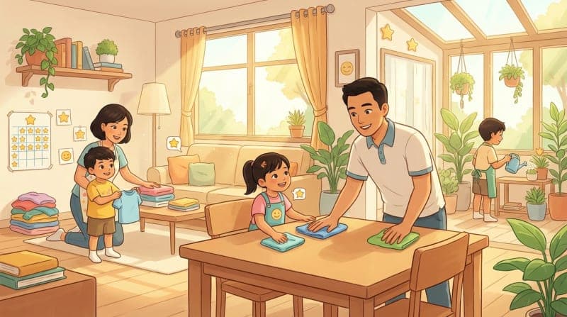 The Weekend Chore Menu: The Secret to Fostering Joyful Independence in Kids