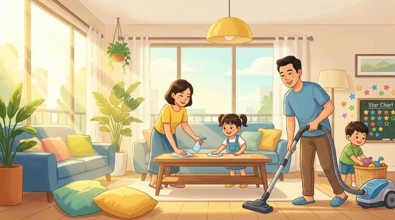 Age-Appropriate Chores: Turn Weekends into Productive Playtime