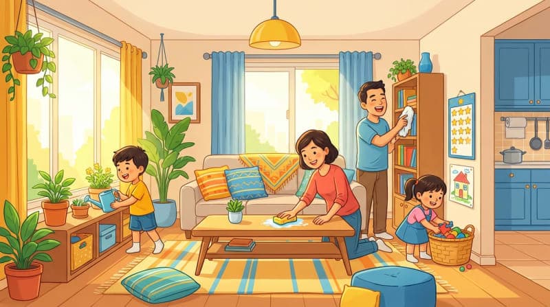 The Weekend Chore Menu: Building Independence for Every Age Group