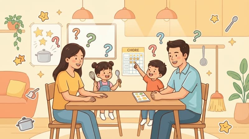 Kids Doing Chores: The "Golden" Age to Effectively Foster Independence