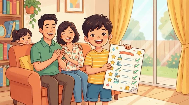 Turning Chores into a Game: Kids Curb the Screen Addiction, Parents Finally Relax