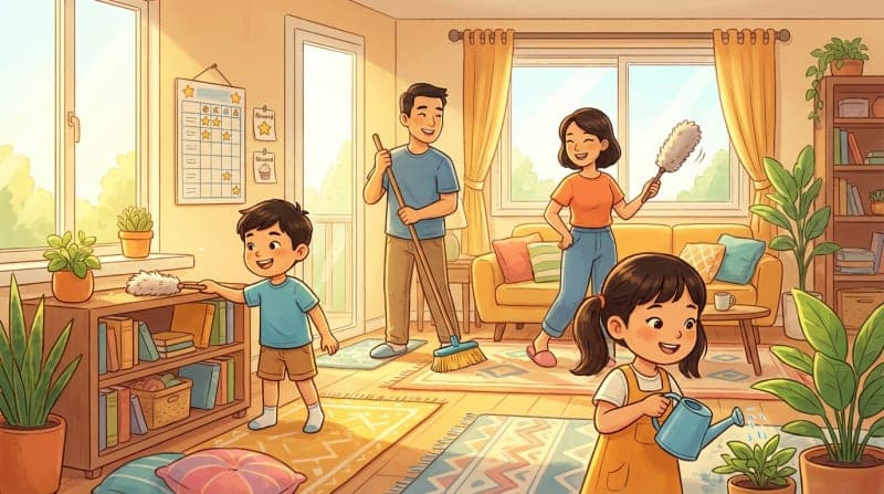 The Ultimate Guide to Teaching Kids Weekend Chores by Age