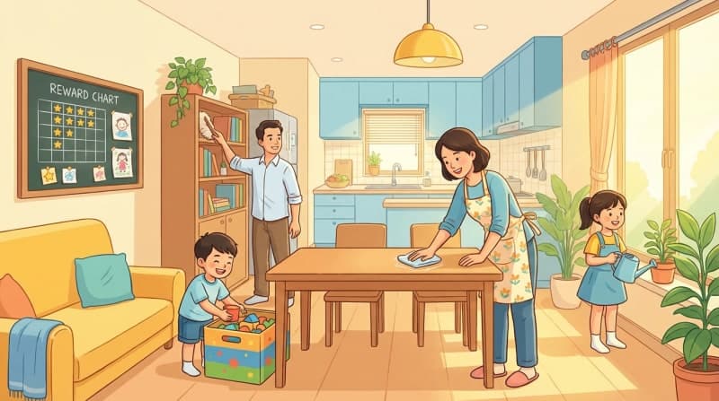 Giao Việc Nhà Cho Trẻ Theo Độ Tuổi: Bí Quyết Rèn Tự Lập
