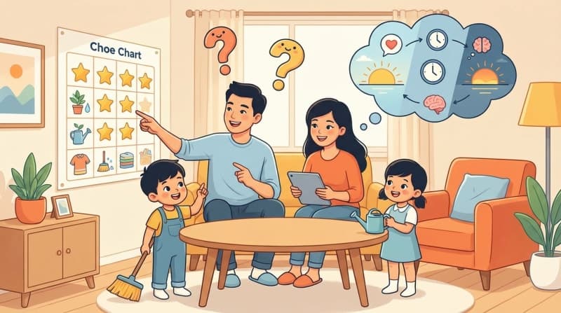❓ GÓC KHẢO SÁT: KHOẢNG THỜI GIAN NÀO TRONG NGÀY KHIẾN BA MẸ "HAO TÂM T