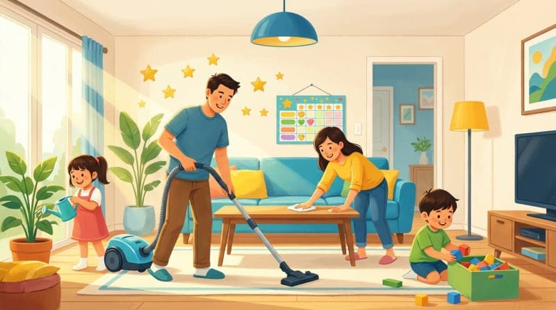 Gợi ý việc nhà cho bé theo từng độ tuổi giúp rèn tính tự lập