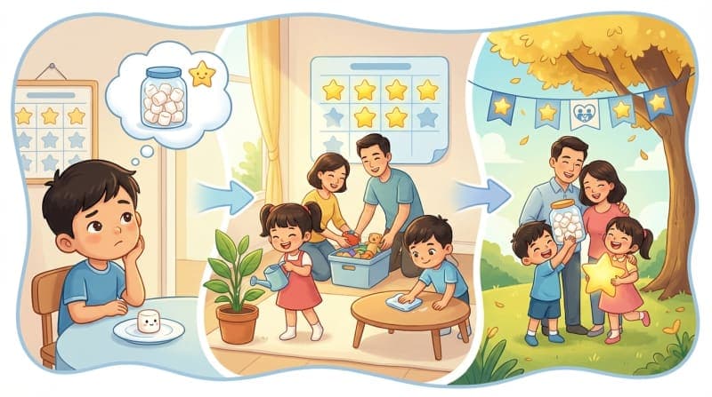 Nguyên Tắc "Kẹo Dẻo": Bí Quyết Rèn Tính Kiên Nhẫn Cho Trẻ