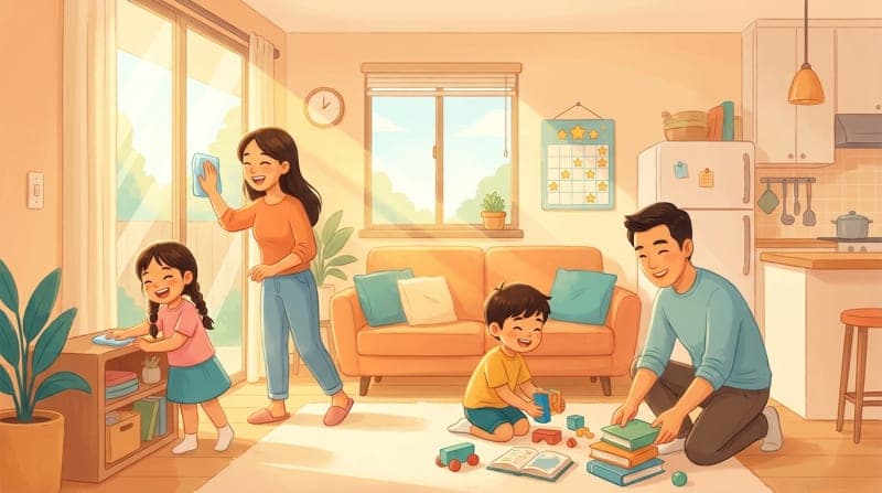 Phân Công Việc Nhà Cho Bé Theo Độ Tuổi: Bí Quyết Rèn Tự Lập