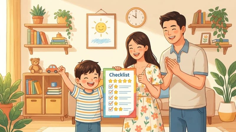 Bí quyết giúp trẻ tự lập buổi sáng không cần mẹ hò hét