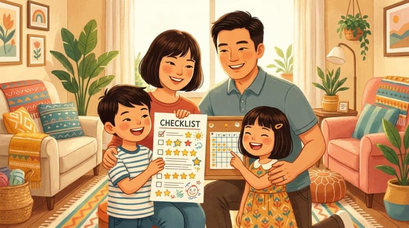 Tuyệt chiêu chấm dứt cảnh anh em tị nạnh việc nhà chỉ trong 1 tuần