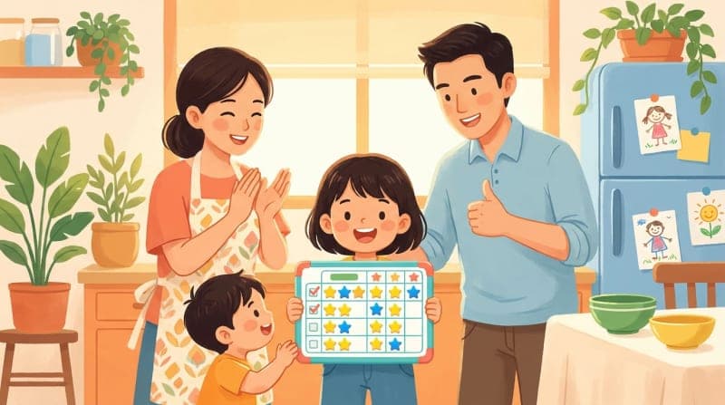 Tạm Biệt Bảng Khen Thưởng Giấy: Cách Giúp Con Tự Giác Mỗi Ngày