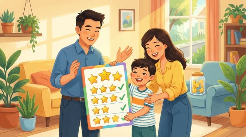 Tuyệt chiêu giúp con tự giác buổi sáng không cần quát mắng